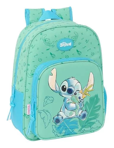 Mochila Stitch Aloha Infantil | Mochila Escolar Ergonómica