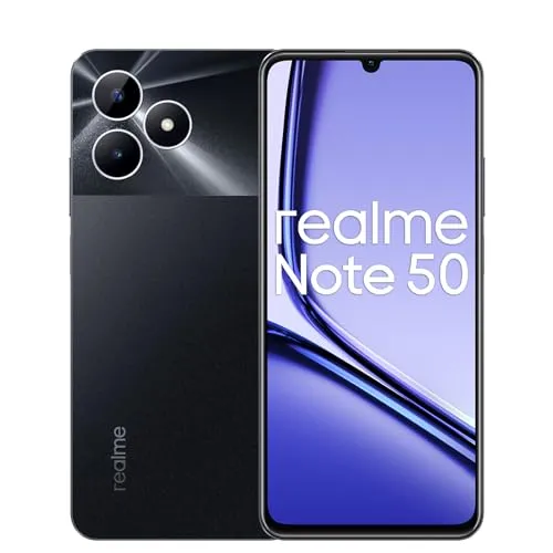 realme Note 50 4G: Smartphone com Ecrã 6,74" e Bateria 5000mAh