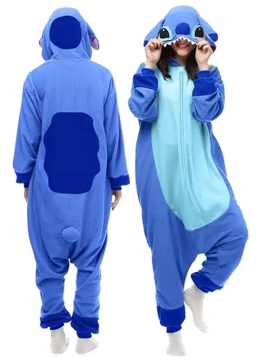 Pijama Onesie Kigurumi Shelovely Unissexo em Tecido Polar