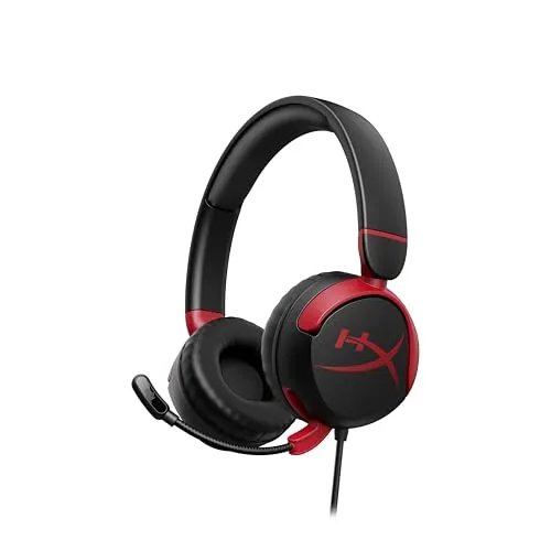 HyperX Cloud Mini - Auscultadores Gaming para Crianças com Limitador de Volume