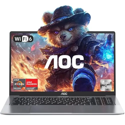 Portátil Gaming AOC AMD Ryzen 7 5825U 16GB RAM SSD 512GB