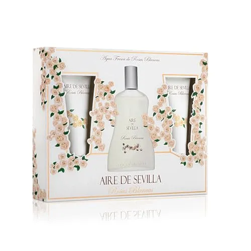 Pack Air of Seville White Roses - Conjunto de Fragrâncias Florais 3x100ml