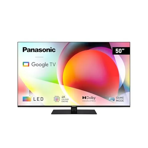 Panasonic TN-50W70AEZ Smart TV 4K 50" com Dolby Vision e Google Assistant