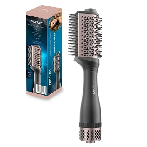 Cecotec Air Brush 5 em 1 Ceramiccare Unique Triangle - Modelador de Cabelo Multifunções 1200W