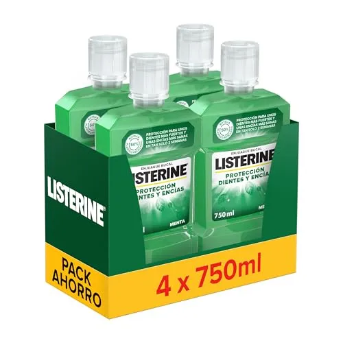 Listerine Protection Teeth & Gums - Elixir Bucal com Flúor 24h