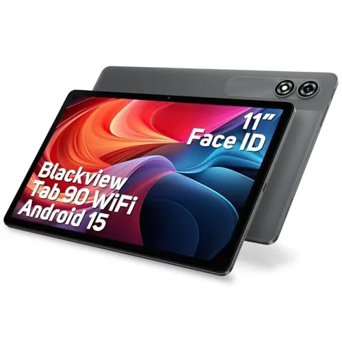 Blackview Tab90 - Tablet Android 15 com Ecrã 11" 120Hz e 12GB RAM