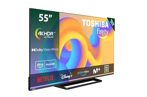 Toshiba 55UF3F63DAE Smart TV 55" 4K UHD com Fire TV e Alexa