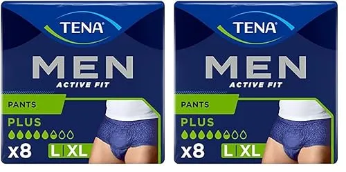 TENA Men Active Fit | Roupa Interior Absorvente Masculina