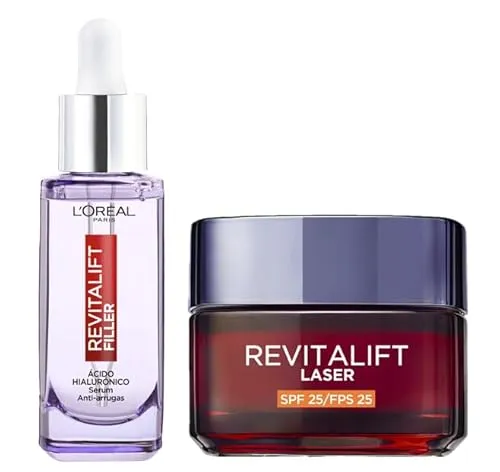 L'Oréal Paris Revitalift Laser Pack - Creme Anti-idade com Sérum de Ácido Hialurónico