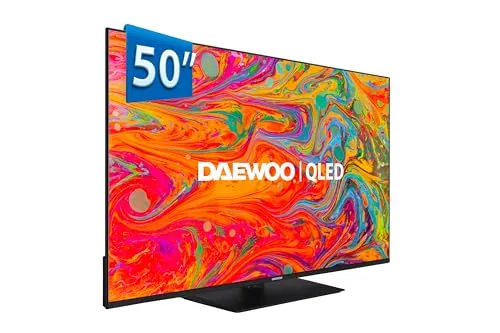 Daewoo 50DM65QV Smart TV QLED 50" 4K HDR com Dolby Vision