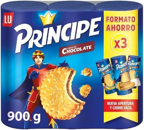 Principe Bolachas Recheadas de Chocolate - Pack Promocional 3x3