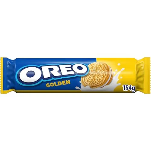 Oreo Golden - Bolachas de Baunilha com Recheio de Creme