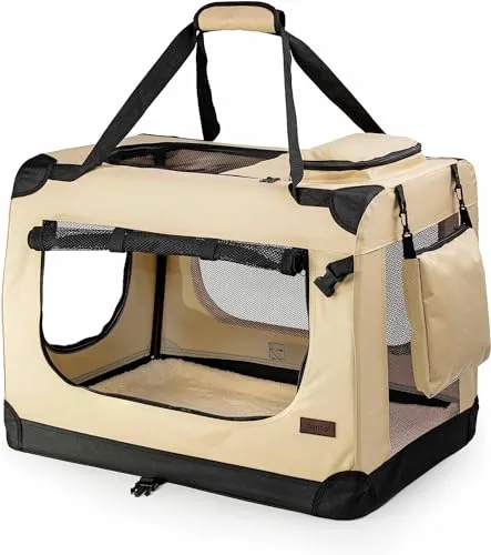 Lionto Pet Carrier | Transportadora Dobrável para Animais de Estimação