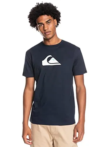 T-shirt Quiksilver Comp Logo Masculina em Algodão