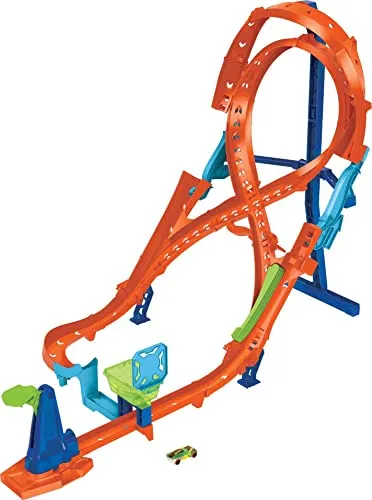 Hot Wheels Action 8 Vertical Track - Pista de Corridas com 60cm de Altura