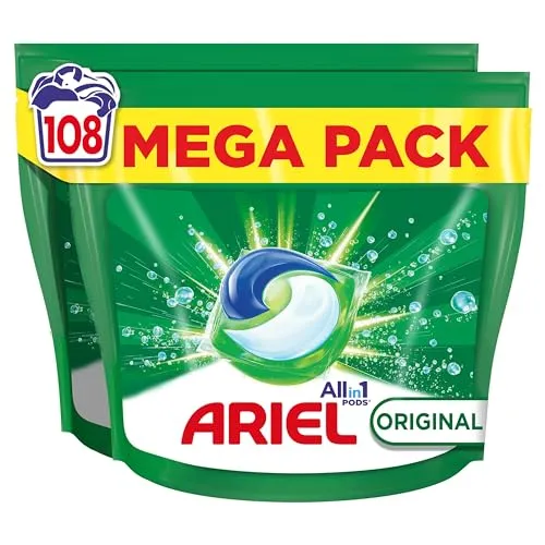 Ariel PODS All-in-one Super Pack 108 Lavagens - Cápsulas de Detergente