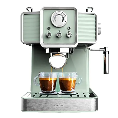 Cecotec Power Espresso 20 Tradizionale Light Green - Máquina de Café 20 Bar