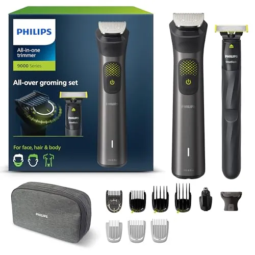 Philips OneBlade Serie 9000 MG9530/15 - Aparador Multifunções 13 em 1