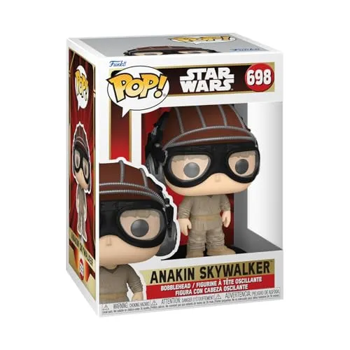 Funko Pop Star Wars: Anakin Skywalker com Capacete - Episódio 1 A Ameaça Fantasma