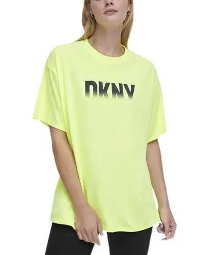 T-shirt DKNY Fade Away Logo Relax - T-shirt Feminina com Design Moderno