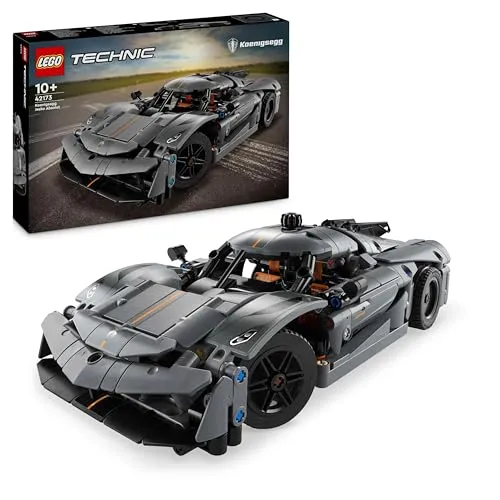 LEGO Technic Koenigsegg Jesko Absolut - Hipercarro de Construção com Motor V8