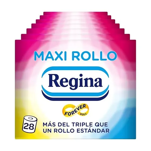 Regina Maxi Rollo - Papel Higiénico Dupla Camada 28 Rolos