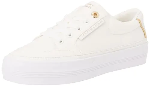 Sapatilhas Tommy Hilfiger Essential Textile Plateau Femininas