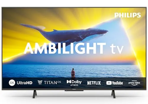 Philips Ambilight 43PUS8109 - Smart TV 4K LED 43" com Tecnologia Ambilight