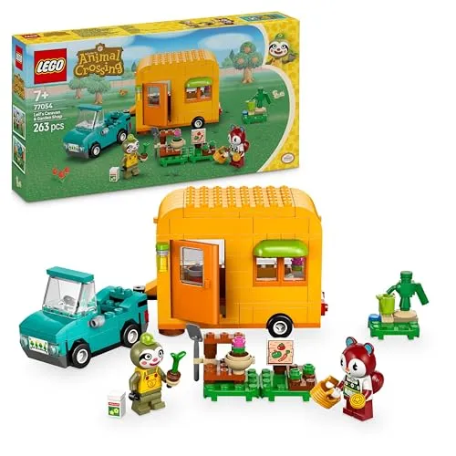 LEGO Animal Crossing: Caravana do Gandulio com Loja de Jardinagem